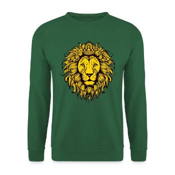 LION QUEEN - LION KING - Unisex Sweatshirt - green - Front