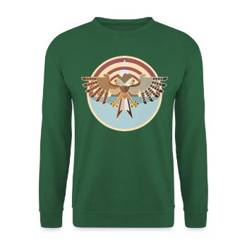 Red kite - Unisex Sweatshirt - green - Front