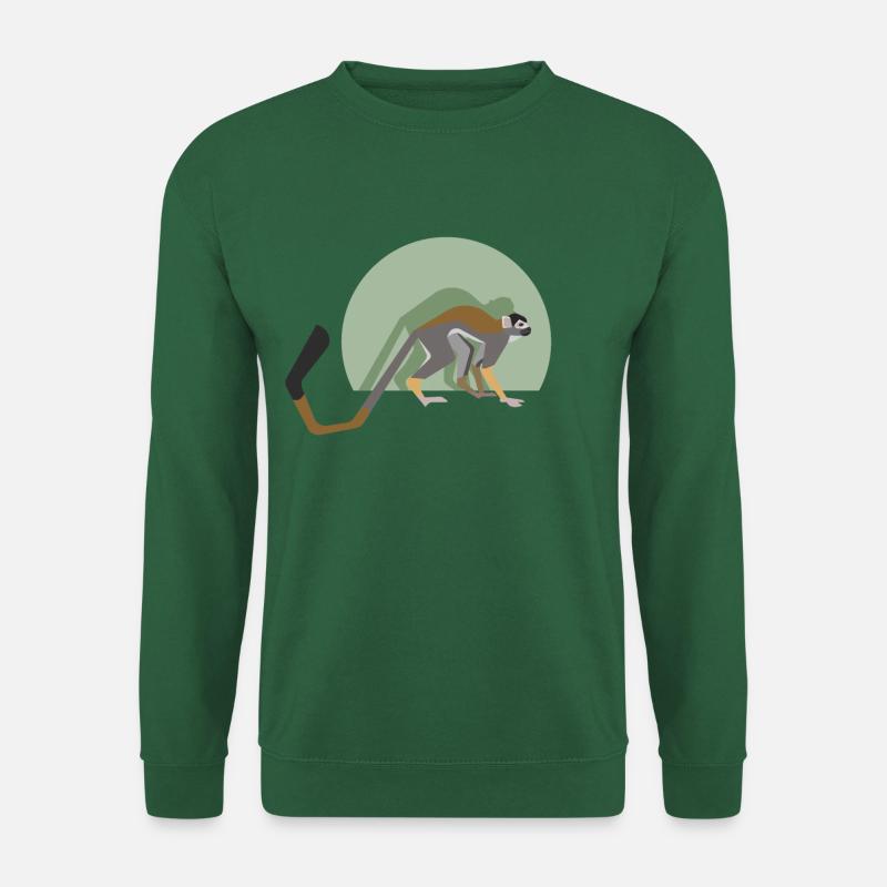 Squirrel monkey - Unisex Sweatshirt - green