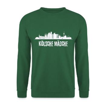 Kölsche Mädche - Unisex Pullover - Grün - Vorne