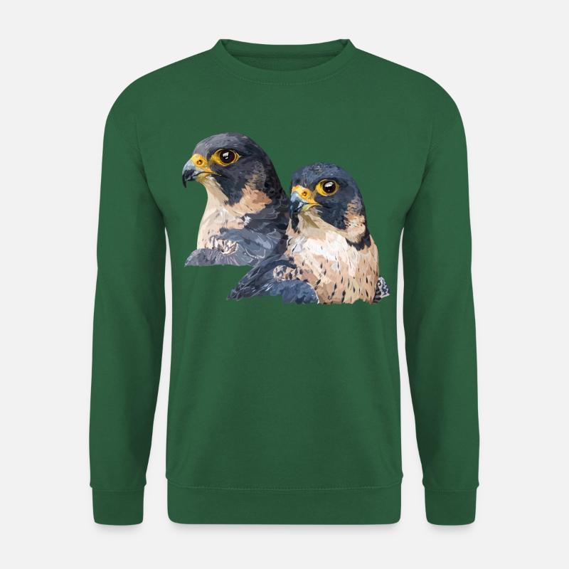 Wanderfalke - Unisex Pullover - Grün