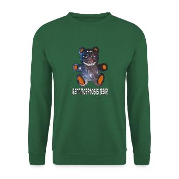 METAMORPHOSIS BEAR - Unisex Sweatshirt - green - Front