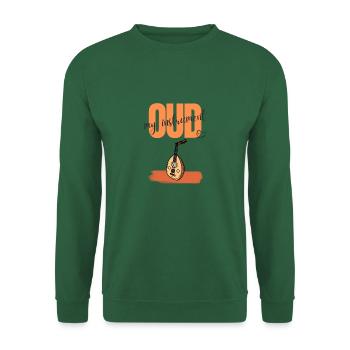 "OUD" my instrument - Unisex Sweatshirt - green - Front