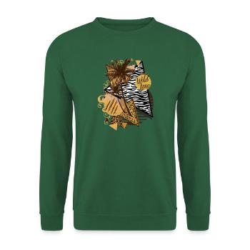 Wild Love 02 - Unisex Pullover - Grün - Vorne
