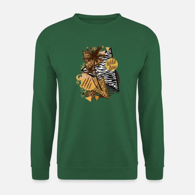 Wild Love 02 - Unisex Pullover - Grün