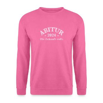 ABITUR 2024 - ABI 2024 - ABSCHLUSS 2024 - AK24 - Unisex Pullover - Pink - Vorne