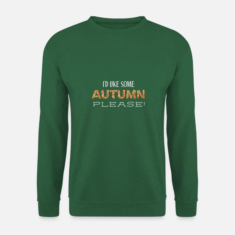 autumn please ws - Unisex Sweatshirt - green