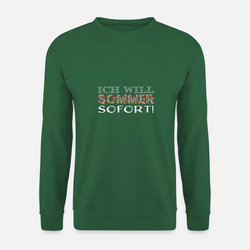 Jahreszeiten sommer sofort ws - Unisex Pullover - Grün
