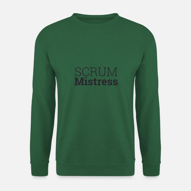 "Scrum Mistress" | SCRMSTR - Unisex Pullover - Grün