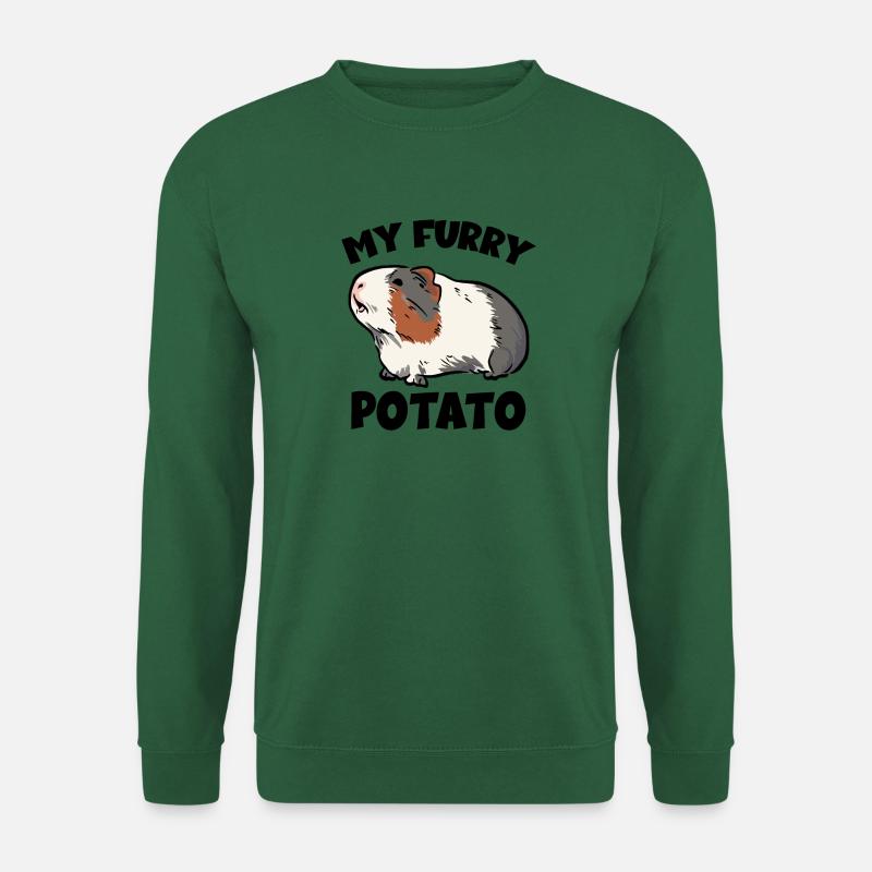 Mon cochon d’Inde à fourrure - Sweat-shirt Unisexe - vert foncé
