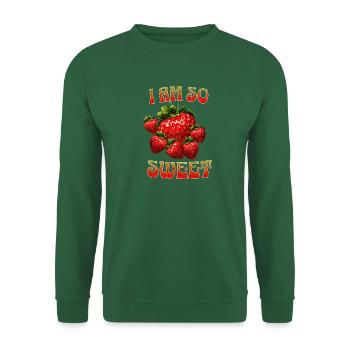 I am so sweet - Unisex Pullover - Grün - Vorne
