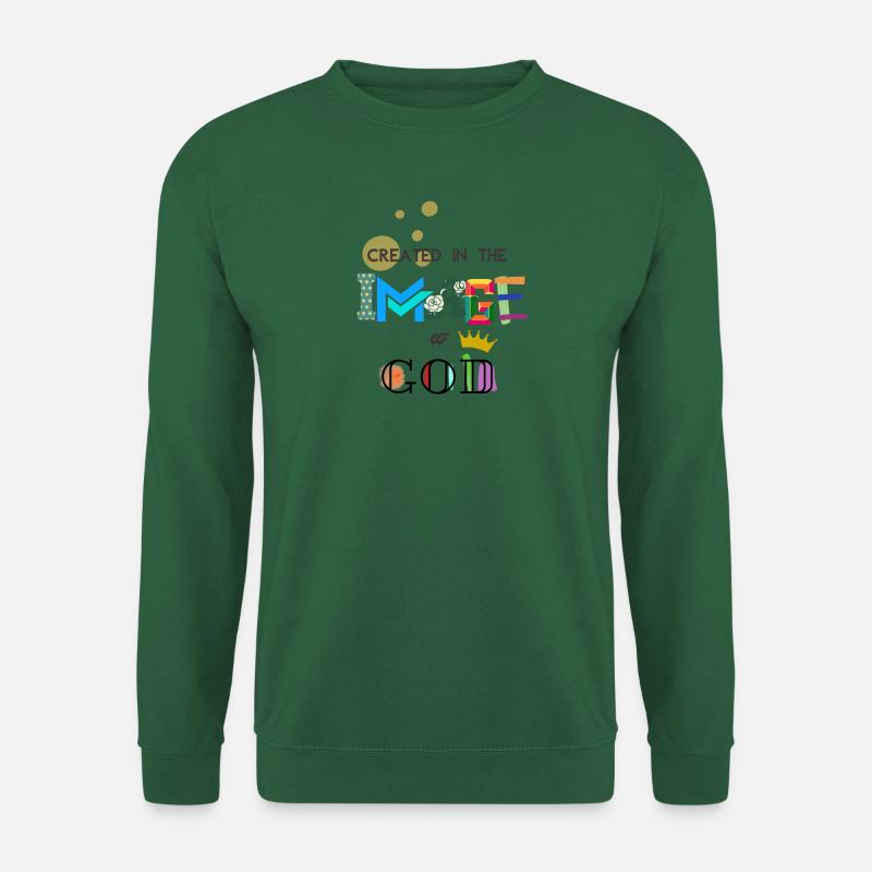 The Image of GOD - Unisex Pullover - Grün