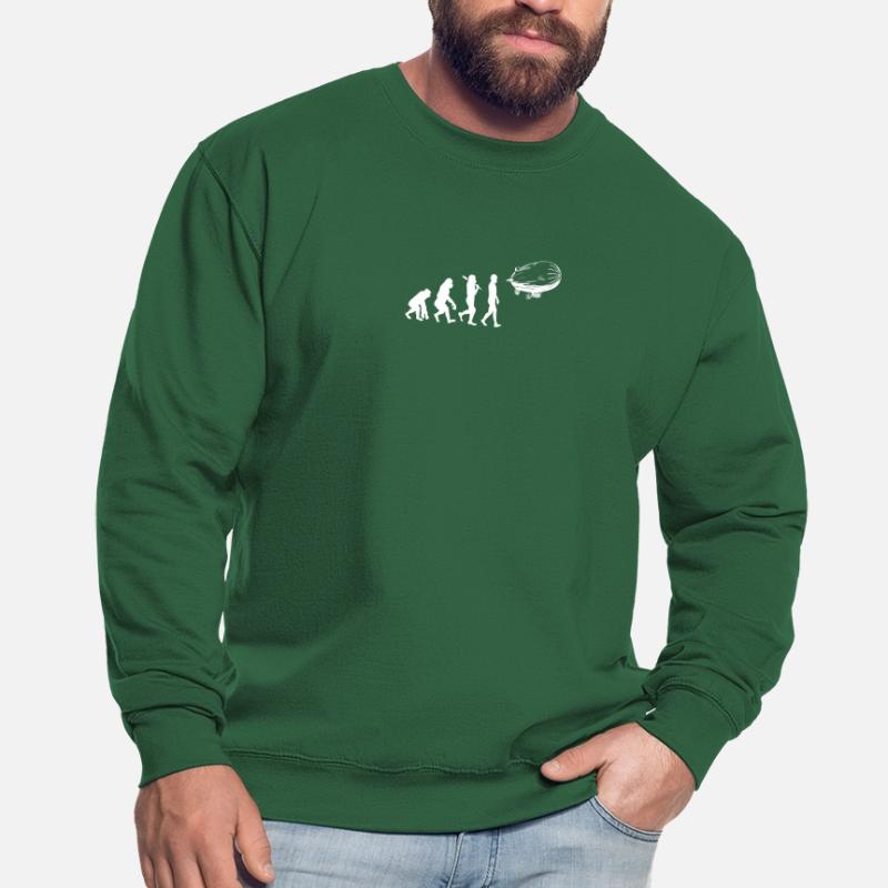 Evolution du dirigeable Sweat-shirt Unisexe