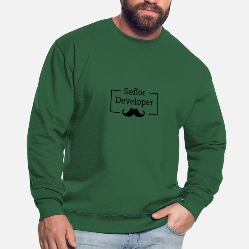 "Senor Developer, Senior Developer" |Programmierer Unisex Pullover