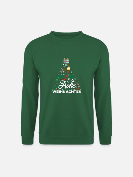 Frohe Weihnachten - Unisex Pullover - Grün