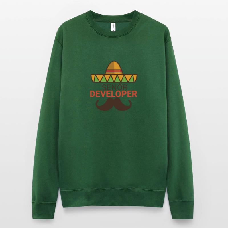 "Senor Developer, Senior Developer" | Programmer Unisex Sweatshirt