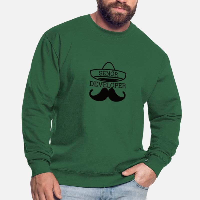 "Senor Developer, Senior Developer" |Programmierer Unisex Pullover