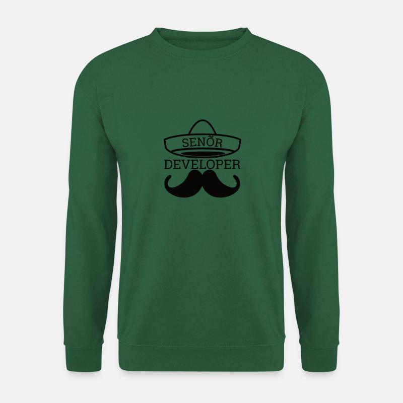 "Senor Developer, Senior Developer" |Programmierer - Unisex Pullover - Grün