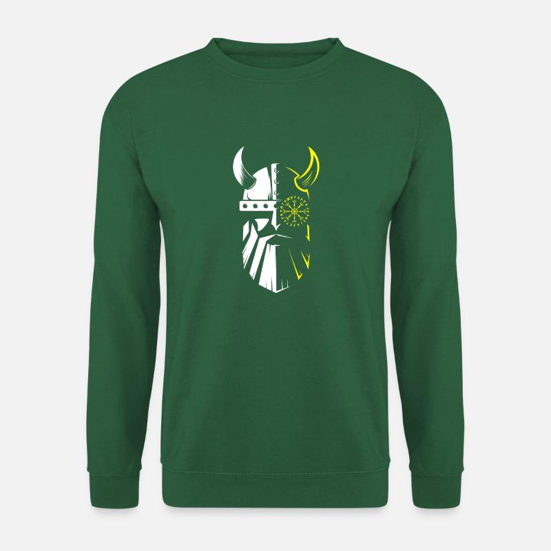 Wikinger Krieger Keltisch Helm - Unisex Pullover - Grün
