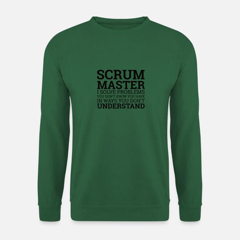 "Scrum Master" | - Unisex Sweatshirt - green