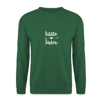 Kleine Schwester - Unisex Pullover - Grün - Vorne