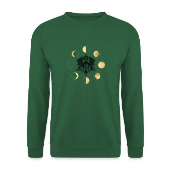 Tarot card occult astrology gothic esoteric - Unisex Sweatshirt - green - Front