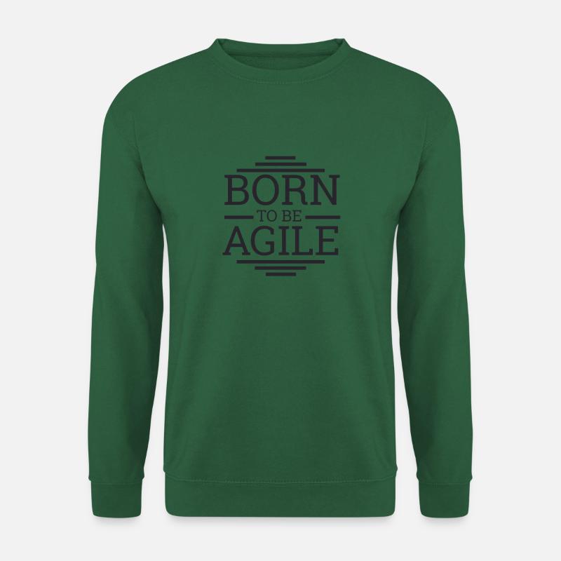 "Scrum Agile"| Scrum Master - Unisex Pullover - Grün