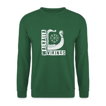 Valhalla Vikings - Sweat-shirt Unisexe - vert foncé - Devant