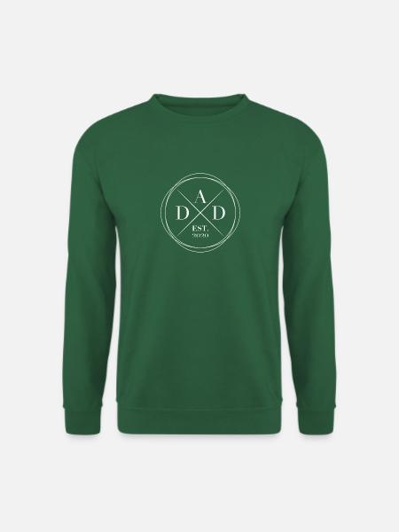 Dad est. 2020 werdende Väter Familie Eltern - Unisex Pullover - Grün