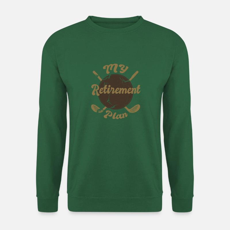 Golf Mein Altersvorsorgeplan - Unisex Pullover - Grün