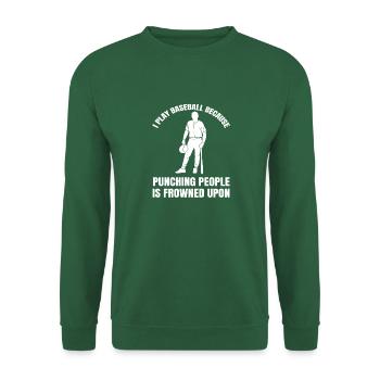 Baseball Gift Baseball Game Baseball Lovers - Unisex Sweatshirt - green - Front