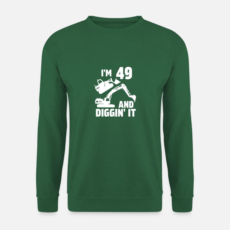 I'm 49 and Diggin' It - Unisex Sweatshirt - green