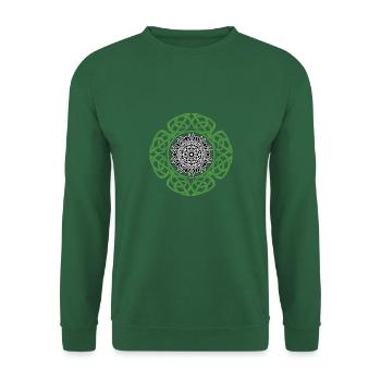 Celtic Ireland Viking Celtic Knot Pattern Tree - Unisex Sweatshirt - green - Front