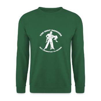 Tänzer Papa Tanzen Vater Hobby Tanzsport Dad - Unisex Pullover - Grün - Vorne