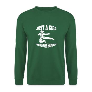 Hapkido Karate Martial Arts Judo Aikido Martial Arts - Unisex Sweatshirt - green - Front