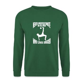 Fußballer Fußballtrainer Fußball Fußballspieler - Unisex Pullover - Grün - Vorne