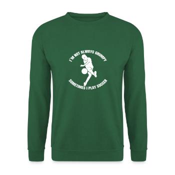 Fußballmannschaft Fußballdesign Fußballspieler - Unisex Pullover - Grün - Vorne