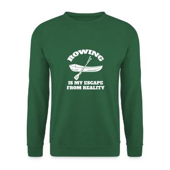 Rowing Rowing Team Rowing Rowing Club - Unisex Sweatshirt - green - Front