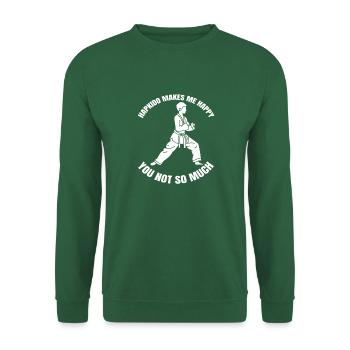 Hapkido Aikido Kampfkunst Karate Kampfsport Judo - Unisex Pullover - Grün - Vorne
