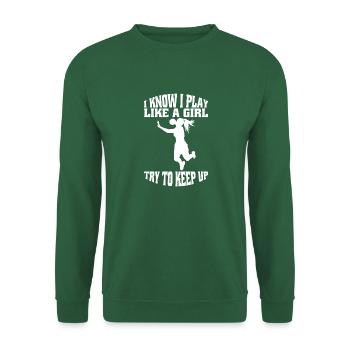 Handball Handballteam Handballspieler Handballfan - Unisex Pullover - Grün - Vorne