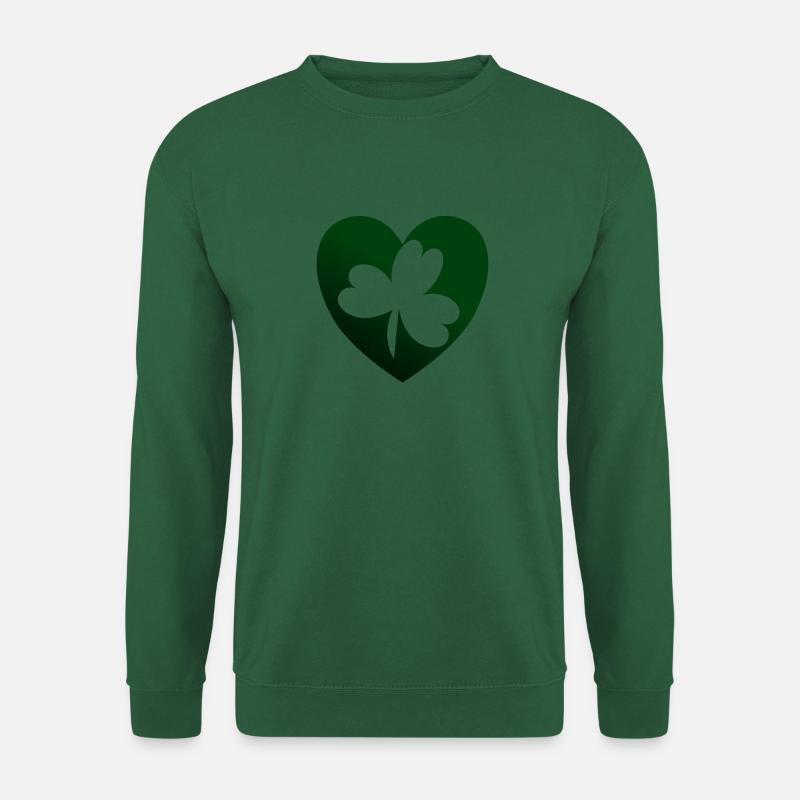 Witiges Kleeblatt - Unisex Sweatshirt - green