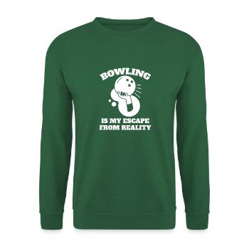 Club de quilles Club de quilles Club de quilles - Sweat-shirt Unisexe - vert foncé - Devant