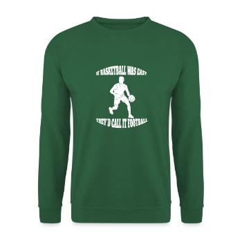 Basketballspieler Basketballteam Basketball - Unisex Pullover - Grün - Vorne