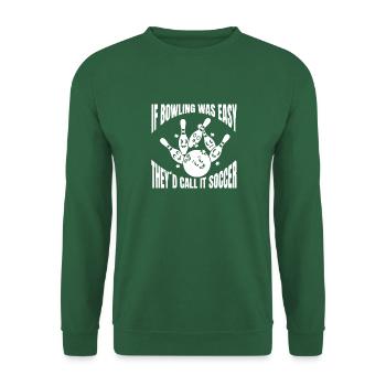 Skittles Club Bowling Skittles Bowler Bowling Club - Sweat-shirt Unisexe - vert foncé - Devant