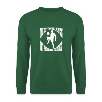 Fußballmannschaft Fußballspieler Fußballdesign - Unisex Pullover - Grün - Vorne
