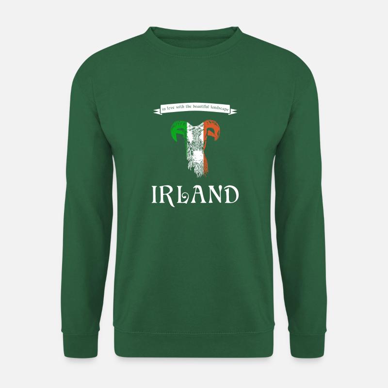 Ireland Irland irisch - Unisex Pullover - Grün