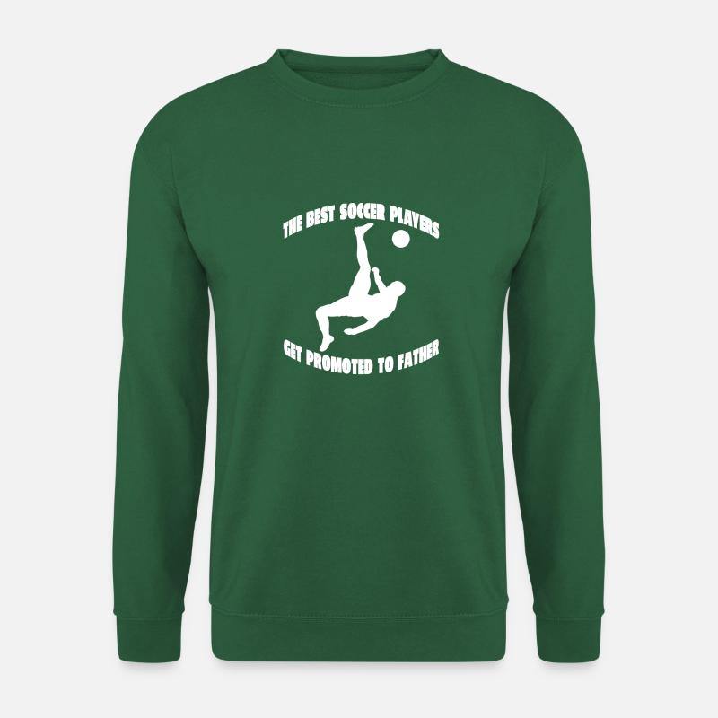 Fußballspieler Fußballmannschaft Fußballdesign - Unisex Pullover - Grün