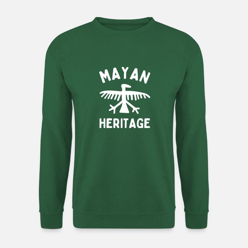 MAYA-ERBE PETROGHLYPH - Unisex Pullover - Grün