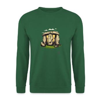 pagan Stonehenge cult - Unisex Sweatshirt - green - Front