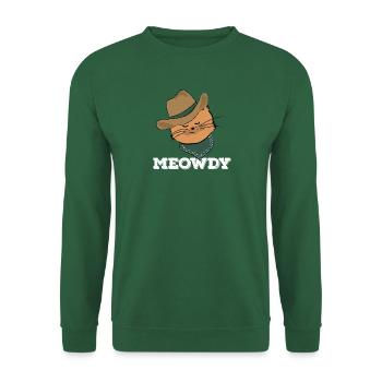 meowdy gruen - Unisex Pullover - Grün - Vorne